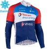 Radtrikot 2021 Team TotalEnergies Winter Thermal Fleece N001